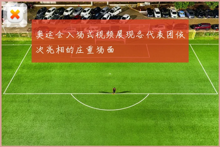 奥运会入场式视频展现各代表团依次亮相的庄重场面